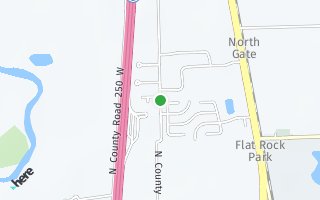 Map of 5870  N 200 W, Columbus, IN 47201, USA
