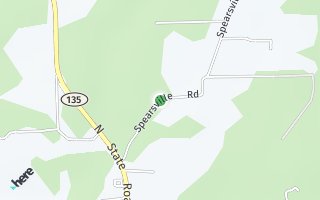 Map of 5591  Spearsville Rd, Morgantown, IN 46160, USA