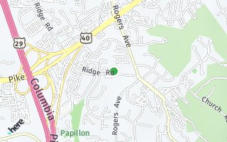 Map of 8680 Ridge Rd, Ellicott City, MD 21043, USA