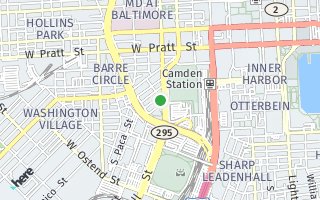 Map of 624 Warner Street, Baltimore, MD 21230, USA