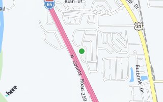 Map of 6807  La Salle Drive, Columbus, IN 47201