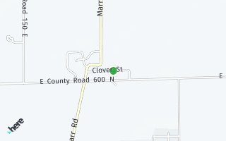 Map of 4152  4152 E Clover St, Columbus, IN 47203, USA