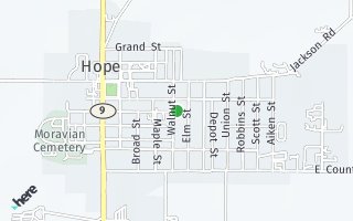 Map of 501 Walnut Street, Hope, IN 47246, USA