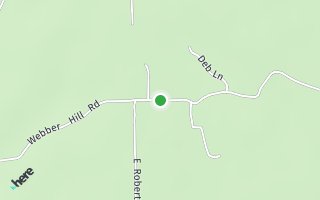 Map of Webber Hill Rd, Trafalgar, IN 46181, USA