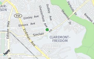 Map of 4103  Chesterfield Avenue, Baltimore, MD 21213, USA