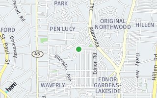 Map of 4012 Rexmere Avenue, Baltimore, MD 21218, USA