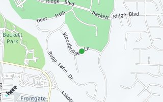 Map of 5826  Woodbridge Lane, West Chester, OH 45069, USA