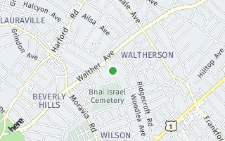 Map of 3512  Southern Avenue, Baltimore, MD 21214, USA