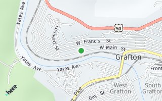 Map of 513 W Main Street, Grafton, WV 26354, USA