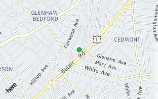 Map of 4019 Granite Avenue, Baltimore, MD 21206, USA