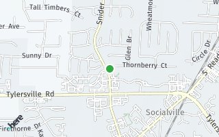 Map of 6357 Thornberry Court, Mason, OH 45040, USA