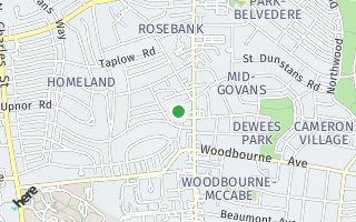 Map of 406 Markland Ave, Baltimore, MD 21212, USA
