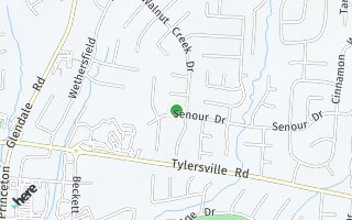 Map of 5226 Senour Drive, West Chester, OH 45069, USA
