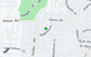 Map of 5121 Barnwood Court, Mason, OH 45040, USA