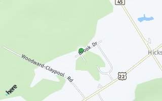 Map of 7134 Brook Drive, Salem Twp., OH 45152, USA