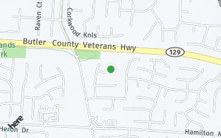 Map of 5956 Oakland Gardens Court, Liberty Township, OH 45011, USA