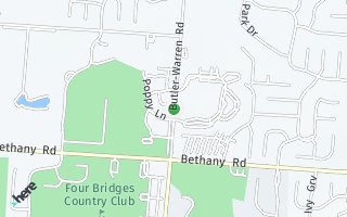 Map of 6446 Foxtail Lane, Liberty Township, OH 45044, USA