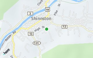 Map of 587 Fleming Way, Shinnston, WV 26431, USA