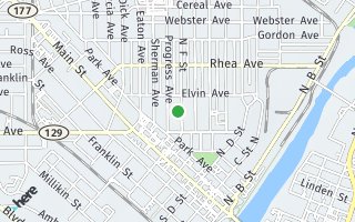 Map of 155 N F STREET, HAMILTON, OH 45013, USA