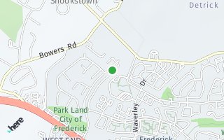 Map of 193 Stonegate Dr, Frederick, MD 21702, USA