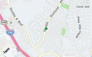 Map of 1620 Rocky Cove Lane, Reno, NV 89521, USA