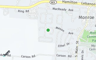 Map of 207 Meadowlark Lane, Monroe, OH 45050, USA