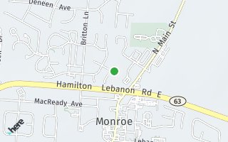 Map of 10 Bedrock Road, Monroe, OH 45050, USA