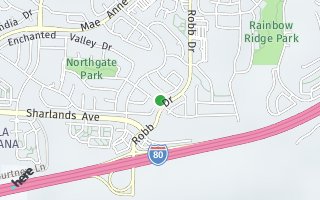 Map of 6139 Walnut Creek, Reno, NV 89523, USA