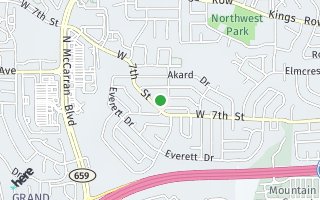 Map of SOLD 1240 Casa Loma, Reno, NV 89503, USA
