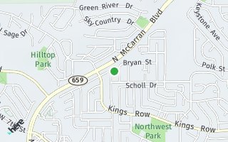 Map of 3170 Bryan St, Reno, NV 89503, USA