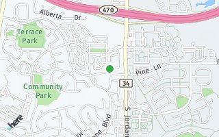 Map of 9502 Market Drive, Parker, CO 80134, USA