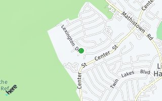 Map of LEASED   308 Lexington Drive, Little Egg Harbor, NJ 08087, USA