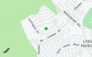 Map of 254 Yorktowne Drive, Little Egg Harbor, NJ 08087, USA