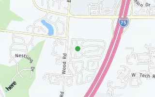 Map of 10814 Jandor Pl, Miamisburg, OH 45342, USA