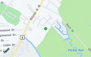 Map of SOLD 32 Deer Run Road, Little Egg Harbor, NJ 08087, USA