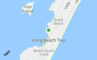 Map of 6501 Bayview Avenue, Long Beach Township, NJ 08008, USA
