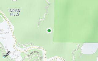 Map of 5038 Cameyo Rd, Indian Hills, CO 80454, USA
