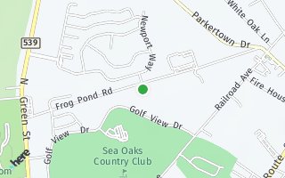Map of 320  Frog Pond Road, Little Egg Harbor, NJ 08087, USA