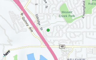Map of 4839 S Coors Ct., Morrison, CO 80465, USA