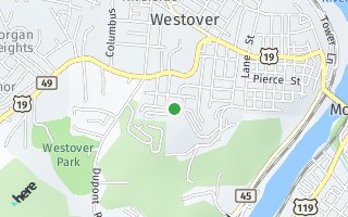 Map of 116 W Lincoln Street, Westover, WV 26501, USA