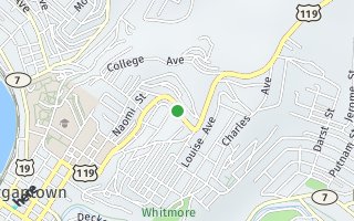 Map of 972 Willey Street, Morgantown, WV 26505, USA