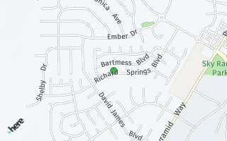 Map of 187 Richard Springs Blvd., Sparks, NV 89436, USA