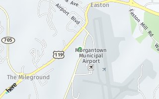 Map of 938 Ashton Estates, Morgantown, WV 26508, USA