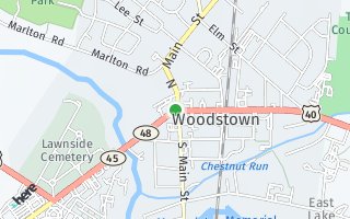 Map of salvatire Ct, Woodstown, NJ 08085