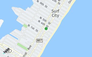 Map of 307 N Long Beach Blvd, Surf City, NJ 08008, USA
