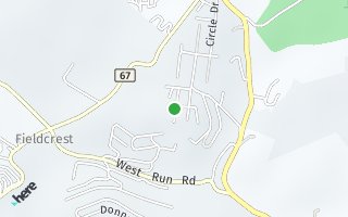 Map of 2212 Maple Street, Morgantown, WV 26505, USA