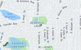 Map of 1549 S. Flower Ct., Lakewood, CO 80232, USA