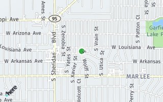 Map of 1315 S. Wolff St., Denver, CO 80219, USA