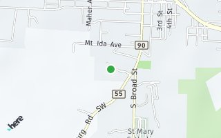 Map of 168 Twin Creek Way, Lancaster, OH 43130, USA