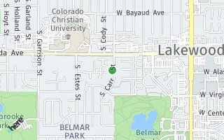 Map of 365-375 S. Carr Street, Lakewood, CO 80226, USA